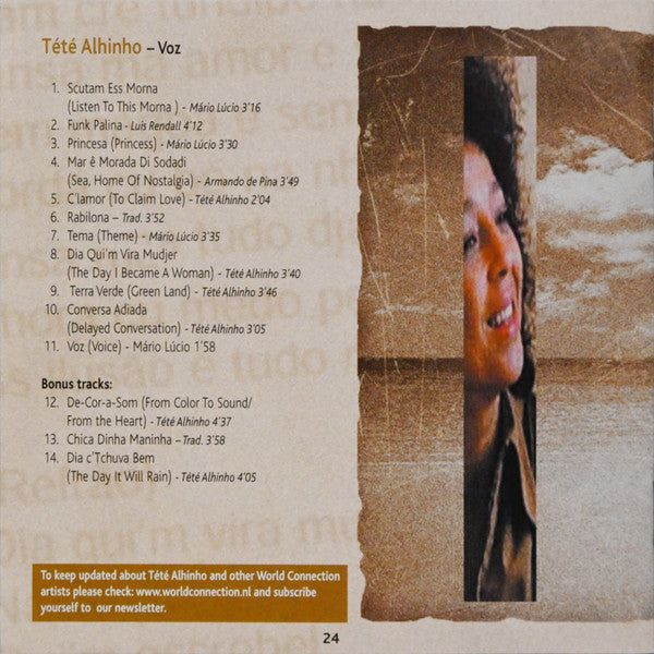 Tété Alhinho : Voz (Album)
