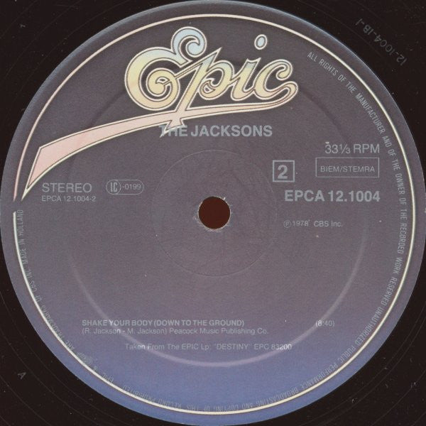 Jacksons, The : Can You Feel It (12",Maxi-Single,33 ⅓ RPM)