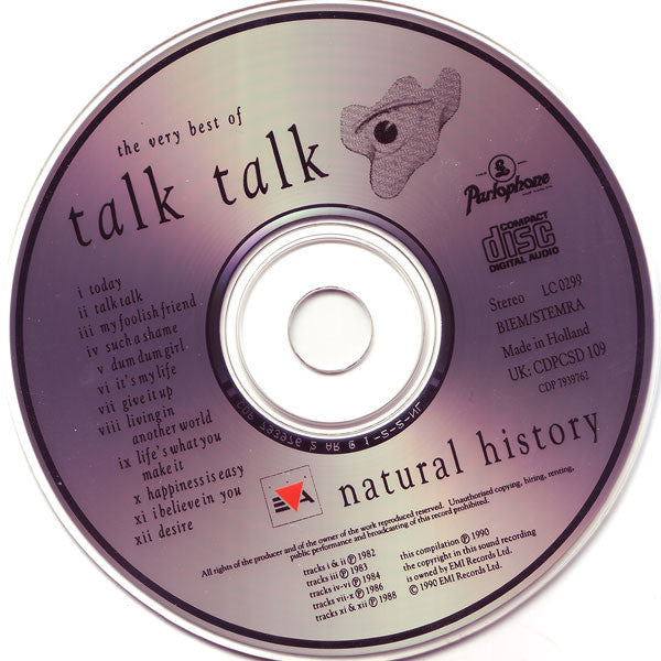 Talk Talk : Natural History (The Very Best Of Talk Talk) (Compilation)