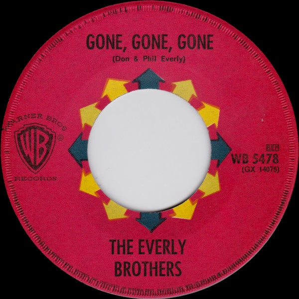 Everly Brothers : Torture / Gone, Gone, Gone (7",45 RPM,Single)