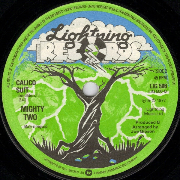 Althea & Donna / Mighty Two, The : Up Town Top Ranking / Calico Suit (7",45 RPM,Single)