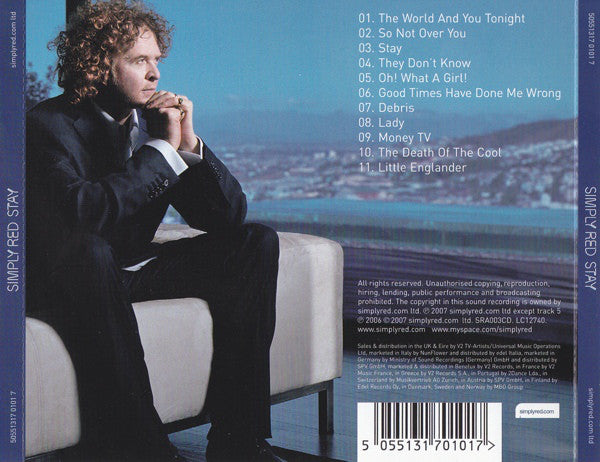 Simply Red : Stay (Album)