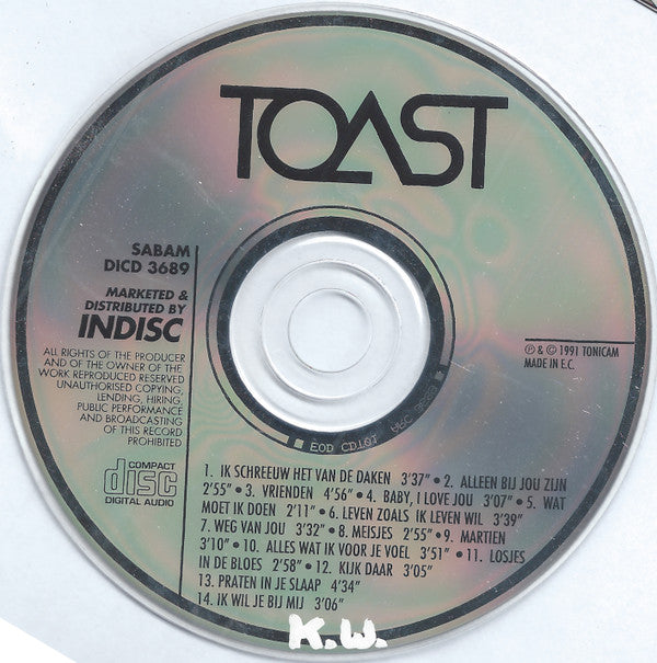 Toast (2) : Twee Uur 's Nachts (Album)