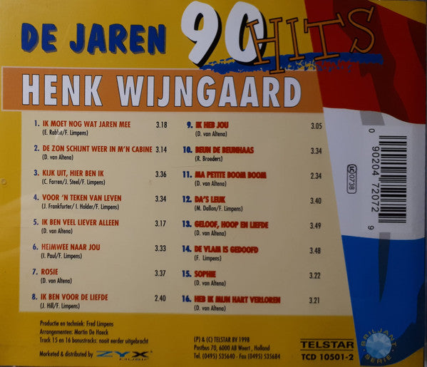 Henk Wijngaard : De Jaren 90 Hits (Compilation)