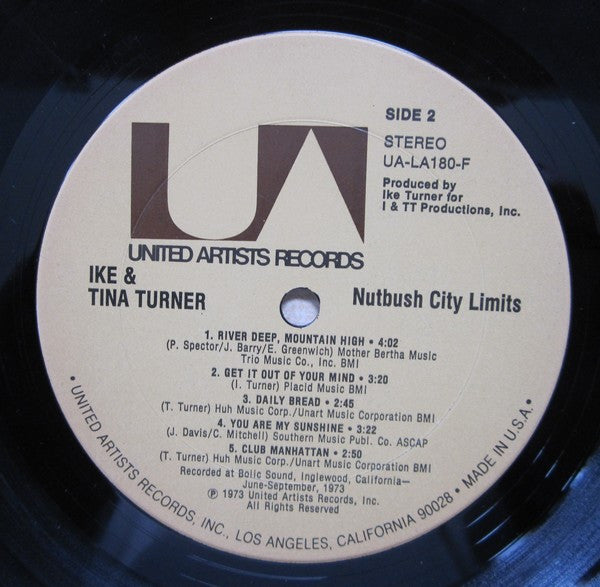 Ike & Tina Turner : Nutbush City Limits (LP, Album)