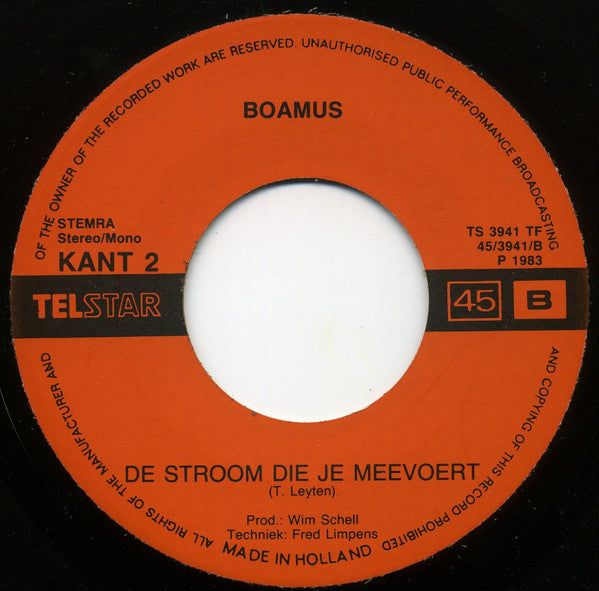 Boamus : De Voetbalsupporters (7",45 RPM,Single)
