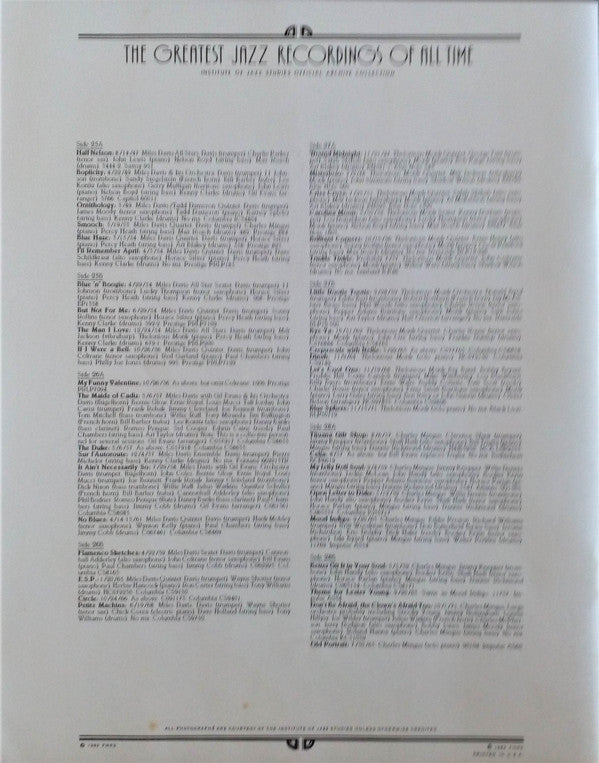 Miles Davis, Charles Mingus, Thelonious Monk : Great Jazz Inventors (LP,Compilation)