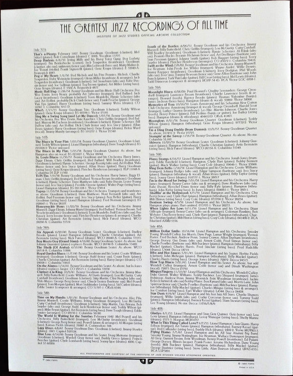 Benny Goodman, Lionel Hampton : Jazz Milestones (LP,Compilation)