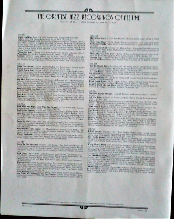 Various : The Roots of Jazz (LP,Compilation,Stereo,Mono)