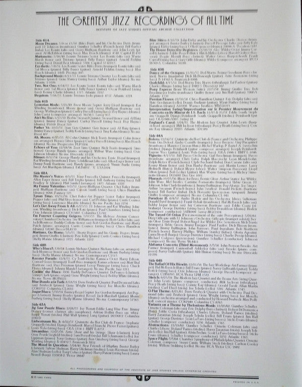 Various : Cool Jazz - Third Stream (LP,Compilation,Stereo,Mono)