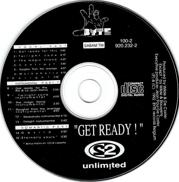 2 Unlimited : Get Ready ! (Album)