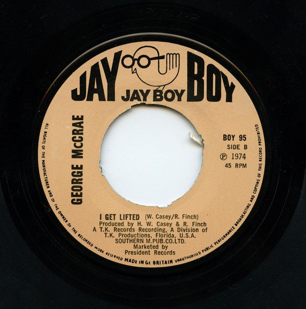 George McCrae : Sing A Happy Song (7",45 RPM,Single)