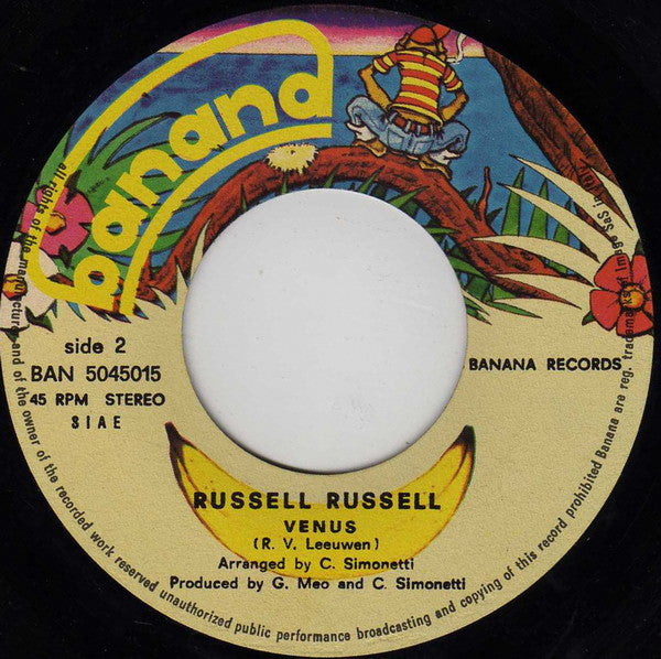 Russell Russell : Buonasera Ragazzina (7",45 RPM,Stereo)