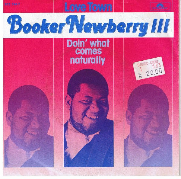 Booker Newberry III : Love Town (7",45 RPM,Single)