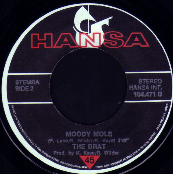 Brat (2), The : Chalk Dust - The Umpire Strikes Back (7",45 RPM,Single,Stereo)