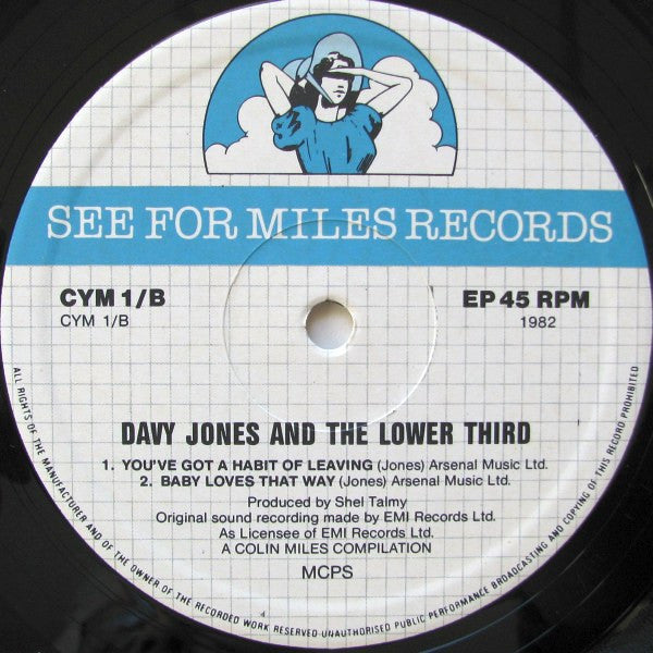 Manish Boys, The / David Bowie With The Lower Third : The Manish Boys / Davy Jones & The Lower 3rd (10",45 RPM,EP,Compilation,Reissue,Mono)