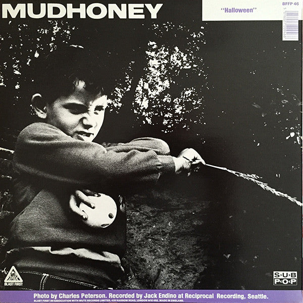 Sonic Youth / Mudhoney : Touch Me I'm Sick / Halloween (12", Single, Bla)