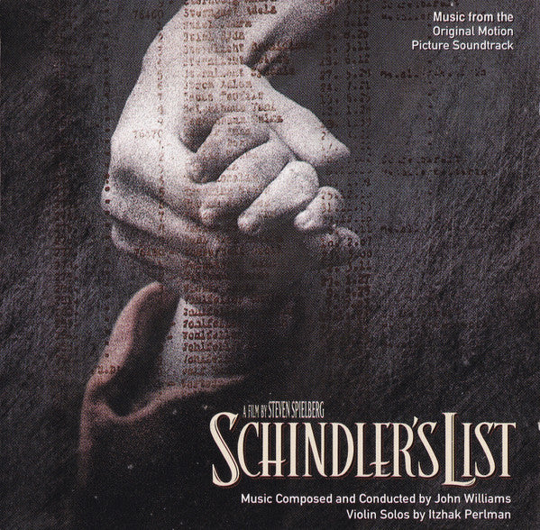 John Williams (4) : Schindler's List (Music From The Original Motion Picture Soundtrack) (Album)