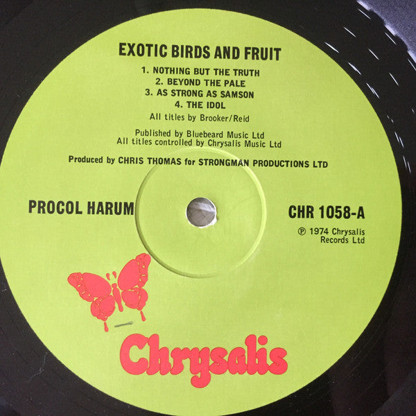 Procol Harum : Exotic Birds And Fruit (LP,Album)