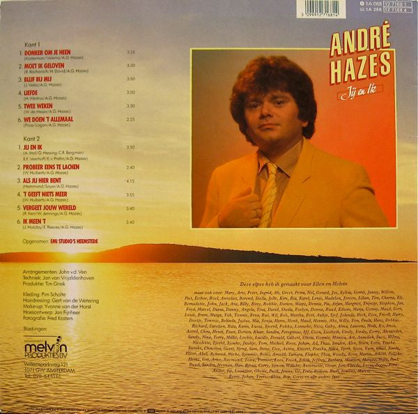 André Hazes : Jij En Ik (LP,Album)