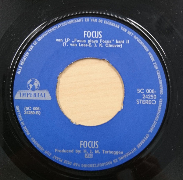 Focus (2) : House Of The King / Focus (7",45 RPM,Single)