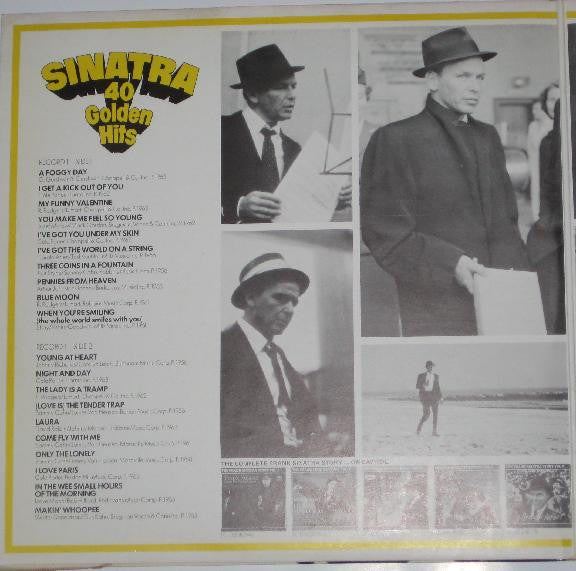 Frank Sinatra : 40 Golden Hits (LP,Compilation)
