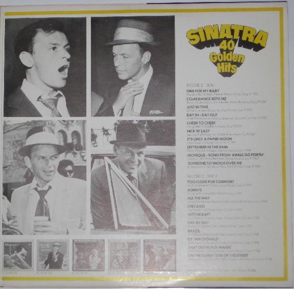 Frank Sinatra : 40 Golden Hits (LP,Compilation)