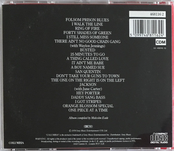 Johnny Cash : Itchy Feet - 20 Foot-Tappin' Greats (Compilation,Stereo,Mono)