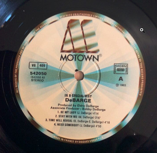 DeBarge : In A Special Way (LP,Album,Stereo)