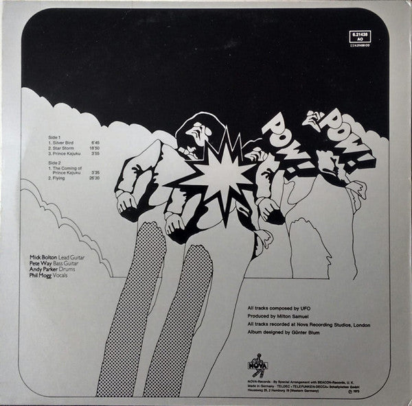 UFO (5) : UFO 2 - Flying - One Hour Space Rock (LP, Album, RE)