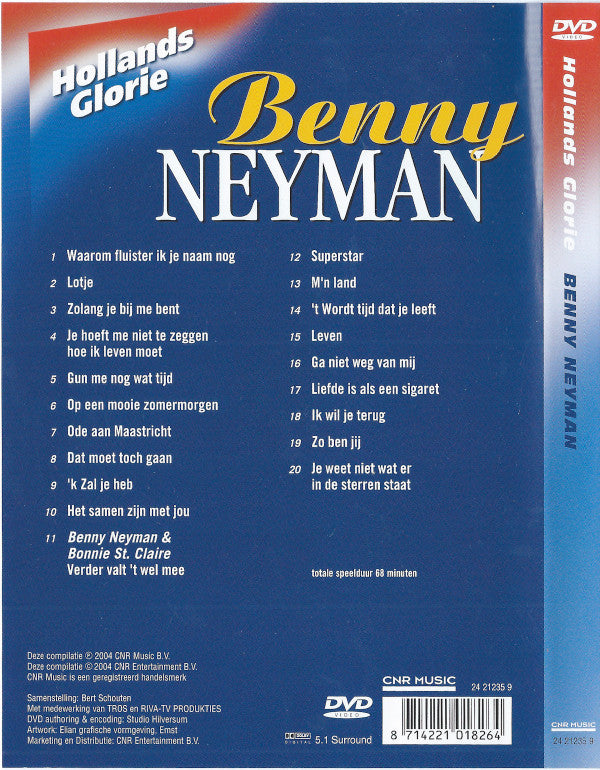 Benny Neyman : Benny Neyman (DVD-Video)