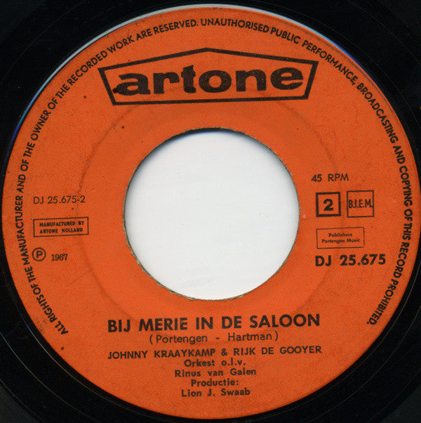 Johnny & Rijk : De Bostella (7",Single,45 RPM)