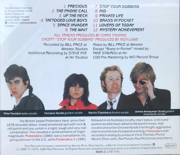 Pretenders, The : Pretenders (Album,Reissue)