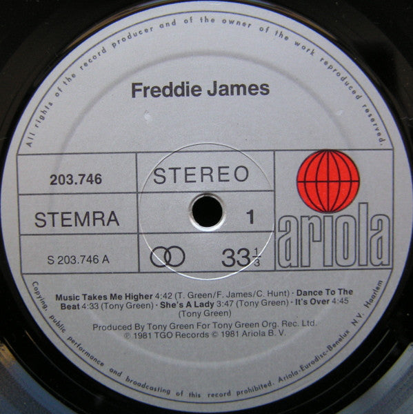Freddie James : Freddie James (LP,Album)