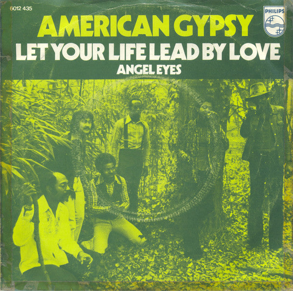 American Gypsy : Angel Eyes (7", Single)