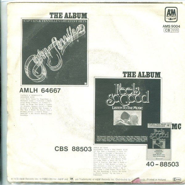Captain And Tennille : You Never Done It Like That (7",Single,Reissue)