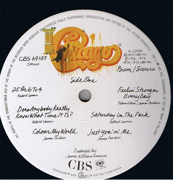 Chicago (2) : Chicago IX - Chicago's Greatest Hits (LP,Compilation)