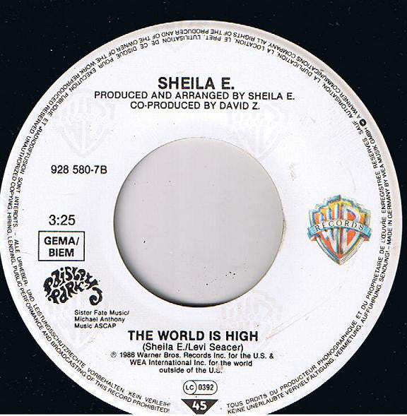 Sheila E. : Hold Me (7",Single,45 RPM)