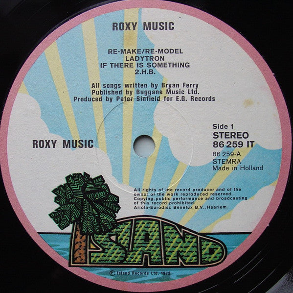 Roxy Music : Roxy Music (LP,Album)