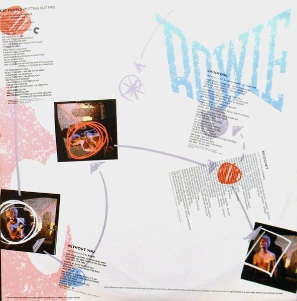 David Bowie : Let's Dance (LP,Album,Stereo)