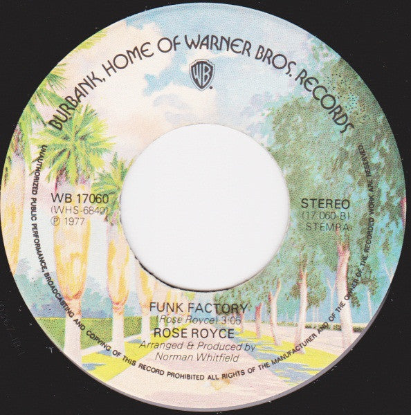 Rose Royce : Wishing On A Star (7",45 RPM,Single)