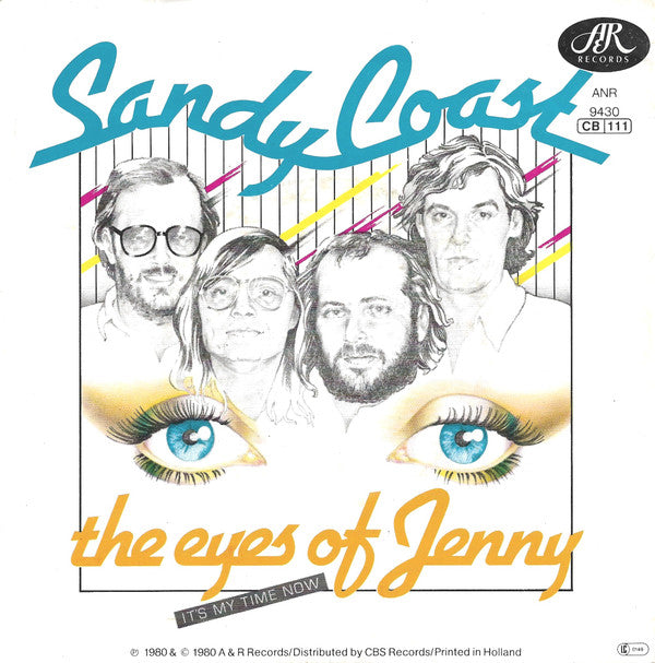 Sandy Coast : The Eyes Of Jenny (7",45 RPM,Single)