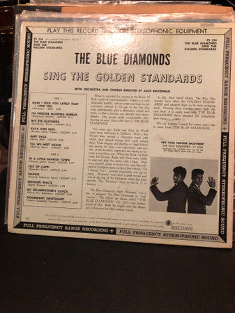 Blue Diamonds, The : Sing The Golden Standards (LP,Album,Stereo)