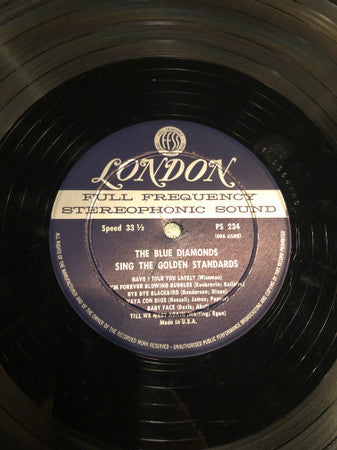 Blue Diamonds, The : Sing The Golden Standards (LP,Album,Stereo)