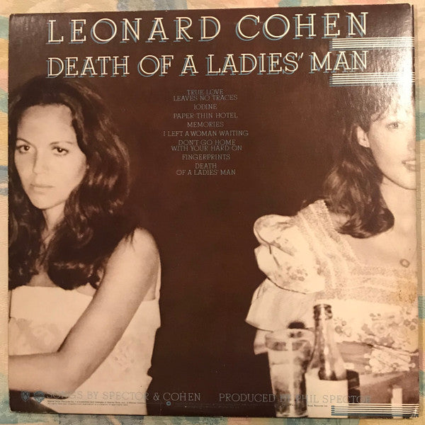 Leonard Cohen : Death Of A Ladies' Man (LP,Album)