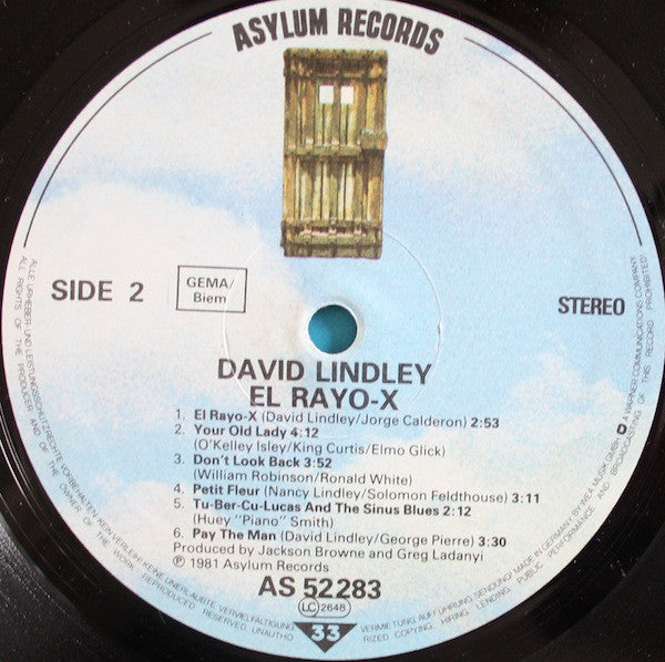David Lindley : El Rayo-X (LP,Album,Reissue)