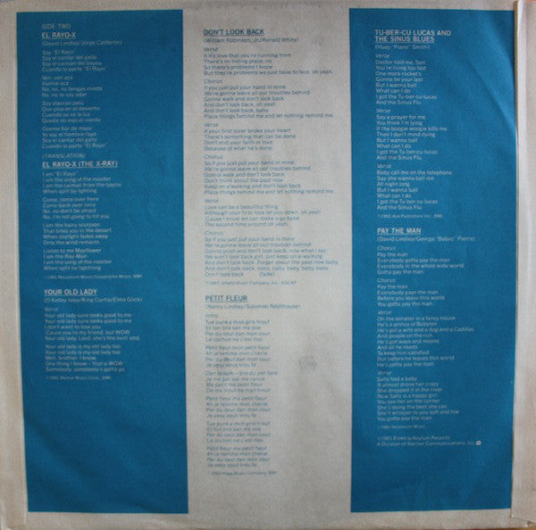 David Lindley : El Rayo-X (LP,Album,Reissue)