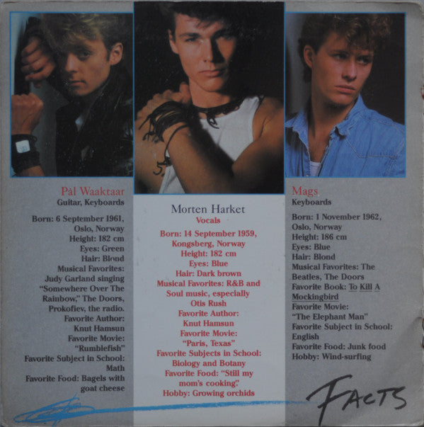a-ha : Take On Me (7",45 RPM,Single,Stereo)