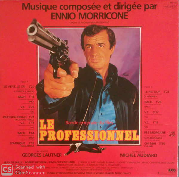 Ennio Morricone : Le Professionnel (Bande Originale Du Film) (LP,Album)