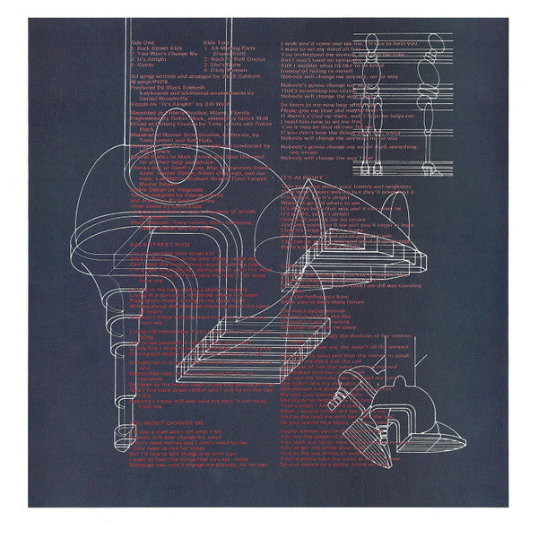 Black Sabbath : Technical Ecstasy (LP,Album,Reissue,Remastered)